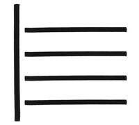 MALUGOGO 5 Diademas Deportivas Elásticas para Mujer y Hombre de Algodón Negro Buena Absorción de Sudor y Alta Transpirabilidad para Actividades de Ocio y Ejercicios