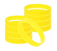 MALUGOGO 50 pulseras de silicona unisex, elásticas, no se rompen ni deforman fácilmente, diseño retro elegante para fiestas y despedidas de soltera