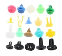 MALUGOGO 500 Piezas de Clips de Fijación para Coche de Plástico Compactos y Prácticos para Periferias del Parachoques y Recambios de Automóvil