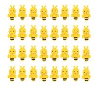 MALUGOGO 60 Borradores de Animales Forma de Abeja Adorables para Decoracion Colegio, Estructura Desmontable y Fuerte Poder de Borrado Ideales para Escuela y Fiestas