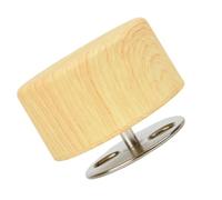 MALUGOGO Base de caja musical de acero inoxidable con bordes lisos, con movimiento de reloj, abdominales, artesanía y adorno de escritorio