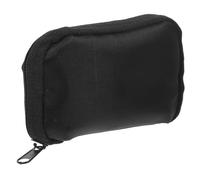 MALUGOGO Bolsa de Almacenamiento para Glucómetros y Bolígrafos de Insulina, Estuche de Viaje de Tela Negro Resistente al Desgaste y Seguro para Cortos Viajes