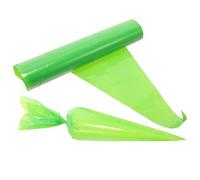 MALUGOGO Bolsa para Lechada de Azulejos Resistente Ldpe, Tipo Lona, Color Verde, Triangular Isósceles, 50 Unidades por Rollo, Aplicador en Mampostería y Construcción Exterior