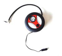MALUGOGO Bomba de compresor de aire portátil y fácil de transportar CC 12 V 260 psi para inflador de neumáticos de automóvil, diseño compacto de tamaño pequeño con material de metal color aleatorio