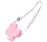 MALUGOGO Bonito monedero de silicona de mariposa para monedero portátil con diseño adorable, pequeña bolsa cruzada para guardar monedas y decorar una mochila
