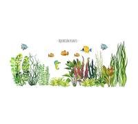 MALUGOGO Calcomanías de Pared Peces Acuáticos en Pvc, Creativas y Extraíbles, Fáciles de Aplicar para Decoración en Dormitorio y Hogar
