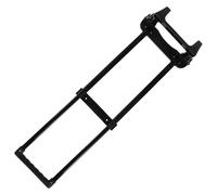 MALUGOGO Carrito Plegable de Aluminio con Ruedas Grandes y Mango Ergonómico Carrito de Compra Portátil Compacto para Viajes y Uso Doméstico Carro Multiusos sin Funda Ahorro de Espacio