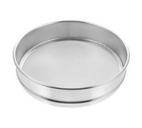 MALUGOGO Cedazo Estándar de Acero Inoxidable Resistente para Polvo y Suelo Alta Tenacidad, Adecuado para Minería y Metalurgia en Laboratorio