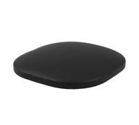 MALUGOGO Cojín para reposamanos de piel sintética para manicura, codera, 6.29 x 6.29 x 0.98 pulgadas, negro, resistente a la deformación y fácil mantenimiento para salón de uñas y mesa de manicura