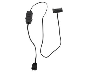 MALUGOGO Concentrador de Ventiladores para PC Negro Control de Velocidad y Gestión Exacta para Workspace, Adecuado para Fiesta Verano y Construcción de PC