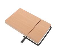 MALUGOGO Cortadora de Queso y Fiambre de Madera con Base Antideslizante Estable y Diseño Ergonómico para Preparación de Sándwiches y Tablas de Charcutería