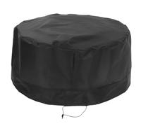 MALUGOGO Cubierta de tela Oxford para camiones y barriles de plástico con cordón ajustable, resistente al viento y sellado hermético, tapa de cubo de agua potable para protección de barriles de