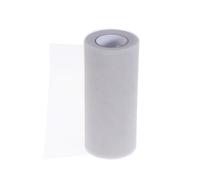 MALUGOGO Dacron - Rollo de tela de tul de 15 cm, fácil de cortar y no se desenreda, material de tul para faldas tutú y lazos de fiesta para decoración de bodas y diseño de eventos