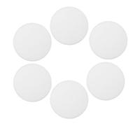 MALUGOGO Difusores Antideslumbrantes para Lámparas LED de Techo, Pantalla de Repuesto de Plástico 76 Mm, 6 Piezas, Campana para Foco Downlight, Accesorio para Iluminación Hogar y Oficina