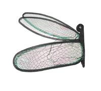 MALUGOGO Disfraz de Alas de Libélula Negras para Mujer y Hombre, Accesorio Ligero y Realista para Cosplay, Fiesta y Teatro, Diseño Cómodo y Resistente para Adultos, Alas de Disfraz