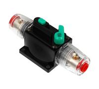 MALUGOGO Disyuntor 15a para Coche y Barco Fusible y Portafusibles de Plástico, Protección de Circuito y Sencilla para Audio y Sistemas Marinos