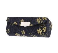 MALUGOGO Elegante caja de lápiz labial de tela con hermoso patrón, organizador de lápiz labial fácil de limpiar para el hogar y tienda de maquillaje