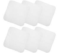 MALUGOGO Estopilla de Algodón para Cocina 6 Piezas Filtración Fina y Grado Alimenticio, Tela de Gasa Reutilizable Adecuado para Colar Jugos y Té