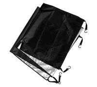 MALUGOGO Funda para Ciclomotor de Tela Oxford 72x220 Cm, Protección contra Lluvia, Viento y Sol, Cubierta Corta para Scooter y Bicicleta Eléctrica, Resistente y Ligera para Exterior