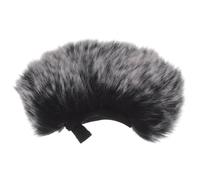 MALUGOGO Furry - Funda de felpa resistente al viento para micrófono, parabrisas, teléfono móvil, protección para micrófono, para grabación, ambientes y uso en