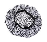 MALUGOGO Gorro de dormir de satén elástico de lado ancho, gorro de quimioterapia para pérdida de cabello para mujer, con tela de satén lavable a mano y tela elástica, cómodo gorro de protección