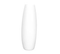MALUGOGO Jarrón de cerámica seca para decoración del hogar, soporte de flores de estilo nórdico simple para mesa de comedor, elegante recipiente de centro de mesa para arreglos florales