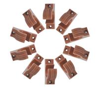 MALUGOGO Juego de 10 Piezas de Cierres Plegables para Sillones Reclinables y Taburetes Plegables, Plástico Resistente Bloqueo de Acción para Terraza y Patio Trasero