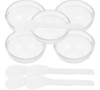 MALUGOGO Juego de 5 cuencos de aceite esencial, cuenco para mezclar, artesanía, tacto cómodo, diseño de moda, salón de belleza, herramienta para el cuidado de la piel