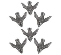 MALUGOGO Juego de 6 Utensilios de Hierro en Forma de Pájaro para Cocinar y Hervir, Suplemento Seguro de Hierro Natural, Deportistas y Dietas Vegetarianas