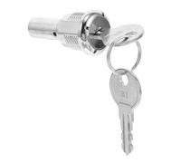 MALUGOGO Juego de Llave Metálica para Cerradura de Máquina Expendedora de Snacks, Cierre de Seguridad Resistente Compatible Máquinas de Chicles, Accesorio de Repuesto para Vending