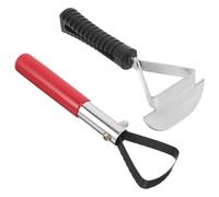 MALUGOGO Kit de 2 Raspadores para Reparación de Neumáticos de Hierro y Plástico, Herramienta Portátil y Versátil para Limpieza y Reparación de Ruedas de Coche y Tractor