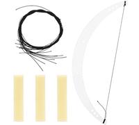 MALUGOGO Kit para Forma Cejas Regla Profesional Curva Acrílica Transparente 1 Unidad Herramienta Portátil para Microblading y Diseño de Perfilado Uso en Casa