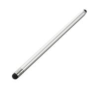 MALUGOGO Lápiz capacitivo universal de metal plateado para pantalla táctil para tablet y teléfono móvil, lápiz capacitivo de escritura y dibujo de precisión compatible con pantallas capacitivas