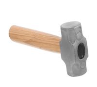 MALUGOGO Martillo Octogonal Mini Multifunción Cabeza de Acero al Carbono, Mango Corto de Madera Maciza, Herramienta Portátil para Carpintería, Manualidades y Reparaciones Domésticas