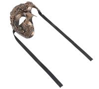 MALUGOGO Máscara de Soldado Romano para Mascarada y Halloween, Máscara para Cosplay de Plástico Textura Fina y Buen Tacto, Estilo Vintage para Hombres en Fiestas Temáticas