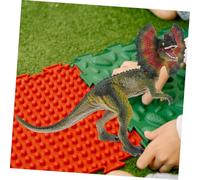 MALUGOGO Modelo realista de dinosaurio carnívoro decoración de plástico estatua de dinosaurio para fiesta de cumpleaños, oficina, decoración de mesa
