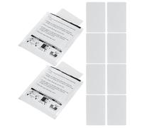 MALUGOGO Paquete de 10 Tarjetas de Limpieza para Lectores de Tarjetas y Contadores de Dinero, Prehumedecidas en PVC de Color Claro para Entornos Financieros y Bancos