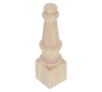 MALUGOGO Patas de madera maciza de estilo europeo con forma estable y capacidad de carga, patas de madera cuadradas para otomana y gabinete, proyecto de muebles de repuesto en sala de estar