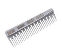 MALUGOGO Peine de corte de pelo para uso doméstico y de salón, material plástico ABS con diseño magnético y reutilizable, herramienta de peluquería de dientes finos para corte y peinado precisos