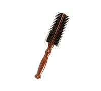 MALUGOGO Peine, mango marrón y con plástico antiestático, ergonómico, masaje, multiusos, para alisar el cabello, cuero cabelludo, uso doméstico