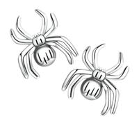MALUGOGO Pendientes de araña de plata 925, seguros, prácticos, ligeros, para mujer, cumpleaños, día de la madre