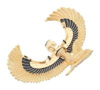 MALUGOGO Pin decorativo egipcio vintage para ropa y bolsos, broche de aleación de zinc con accesorio versátil y diseño resistente para fiestas y vacaciones