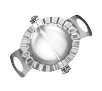 MALUGOGO Prensa de Masa para Hacer Empanadillas de Acero Inoxidable 304, Molde Grande para Raviolis y Albóndigas, Herramienta Manual para Utensilios de Cocina y Repostería en Casa