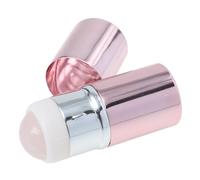 MALUGOGO Rodillo de bolas de aleación de aluminio refrescante para cara y ojos, herramienta de masaje facial para relajar la piel, para el cuidado diario de la piel, rodillo de belleza eficaz para