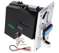 MALUGOGO Selector Electrónico de Monedas para Lavadora Reconocimiento Preciso, Acepta Monedas de 15-29mm y Grosor 1.8-3.0mm para Aplicaciones de Máquinas Expendedoras