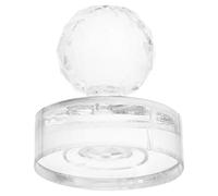 MALUGOGO Sello de prensa de sombra de ojos redondo de 27 mm, herramienta de sello de cristal para reparación de sombras de ojos y recambio de maquillaje en aplicaciones de belleza