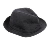 MALUGOGO Sombrero Funerario Sencillo para Hombre Negro de Tela, Multi-Funcional y Resistente a Deformaciones, Adecuado para Actividades de Conmemoración y Luto