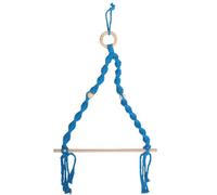 MALUGOGO Soporte decorativo para papel higiénico, diseño que ahorra espacio, montado en la pared con palo de madera y cuerda de cáñamo que evita que las toallas de papel se caigan, estante decorativo