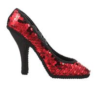 MALUGOGO Soporte para joyas de zapatos de tacón alto, ligero, elegante, diseño compacto, soporte de exhibición para uso doméstico y decoración de bodas