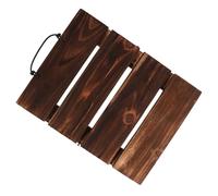 MALUGOGO Tablero de montaje vertical de madera rústica china para colgar plantas en la pared, para interiores, jardín, oficina, decoración del hogar, ahorro de espacio, colgador de plantas